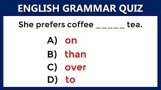 Mixed English Grammar: Can You Pass This Test? #challenge 85