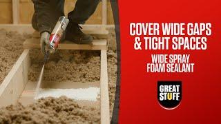 Cover Wide Gaps & Tight Spaces