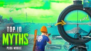  Top 10 Mythbusters in PUBG Mobile | PUBG Myths #20