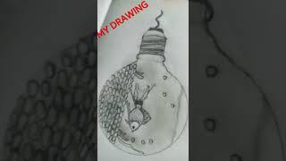 poli video pencil drawing  balb drawing ️️