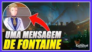 UMA MENSAGEM DE FONTAINE | GENSHIN IMPACT