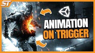 Playing Animation on Trigger in Unity