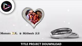 Silver Ring Engagement Title Edius | Edius Title  Project 2022 | UR Edit Track