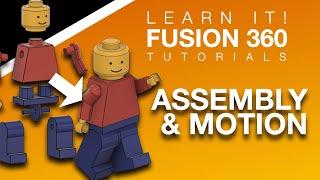 Fusion 360 for Beginners - Assembly Tutorial - Lesson 10g (2023)