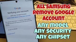 All Samsung Remove Google Account, By Imei. Any Model, Any Security, Any Android! Can Without PC!