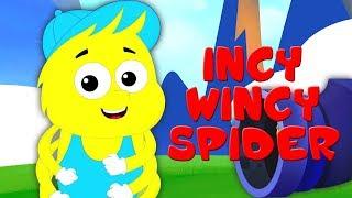 Incy Wincy Паук | Рифма для пауков для детей | Детская рифма | Song For Babies | Itsy Bitsy Spider