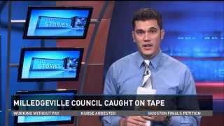 Milledgeville Council Caught on Tape