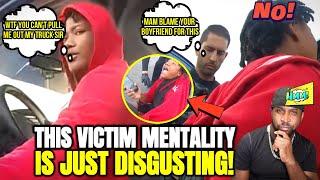 Entitled Ratchet Black Woman Makes A Fool Of Herself By Refusing To Exit Vehicle During Traffic Stop