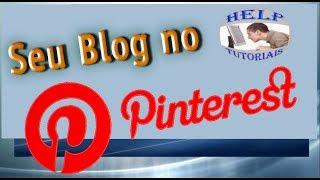 Como usar o pinterest para blog ~ Como publicar uma foto no Pinterest ~ postar coisas no pinterest