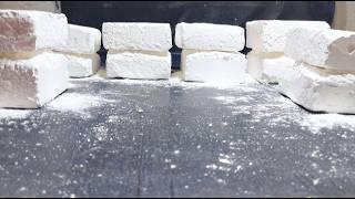 #gymchalkasmr #chalk Gym Chalk asmr | Gym Chalk and Cornstarch Sandwich Crushing #cornstarch