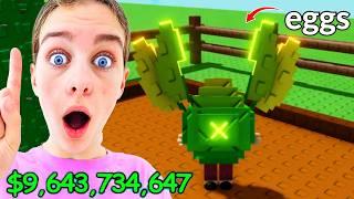 HATCHING THE RAREST EGGS IN Grow A Garden Gaming w/ The Norris Nuts