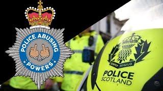 Covid breach household assaulted police Scotland   or did they