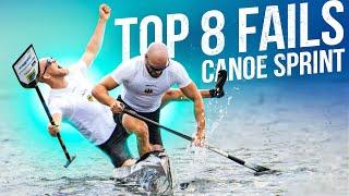 TOP 8 FAILS Canoe Kayak Sprint   8 нелепых ситуаций в гребле на байдарках и каноэ