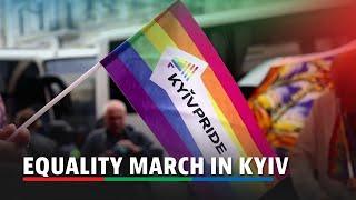 Ukraine's LGBT community gathers for Equality March in Kyiv