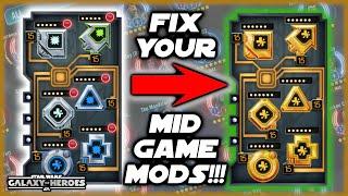 How to Turn Your MID-GAME Mods Into END-GAME Mods!!!  SWGOH