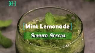 Mint lemonade recipe | Mint margarita | Lemon mint juice