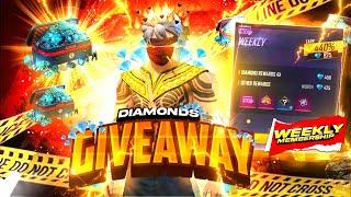 SUNDAY SPECIAL GIVEAWAY | SOLO TOURNAMENT | .5K PRIZEPOOL | UNITED INDIA | FREE FIRE