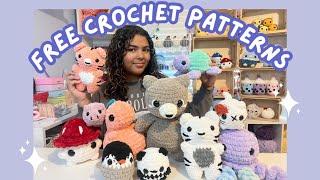 12 Free crochet patterns you must try!