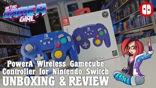 Unboxing PowerA GameCube Wireless Controller for Nintendo Switch | Retro Gamer Girl