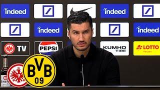 Pressekonferenz mit Sahin & Toppmöller | Eintracht Frankfurt - BVB