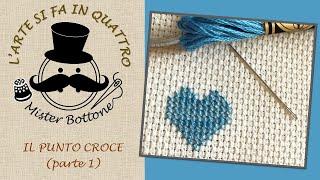 #1 PUNTO CROCE TUTORIAL | REGOLE BASE, PRIMI PASSI, INIZIO E CHIUSURA | RICAMO A REGOLA D’ARTE