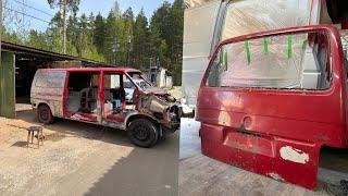 Подготовка к Покраске VW T4 Ч.2