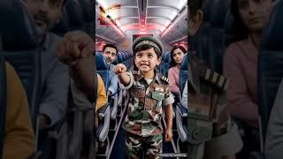 Small Army boy & Areo plane 🪖️ || #sathiyt  #shorts #interesting #entertainment