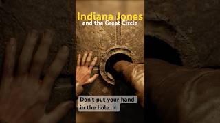 Gross spider in Indiana Jones and the Great Circle