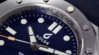 @BOLDRWATCHES : Original design for a dive watch ••• UNE PLONGEUSE CONTEMPORAINE TRÈS ACCESSIBLE