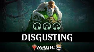 The best mono green aggro deck in the format | MTG Arena Fynn the Fang-bearer Brawl