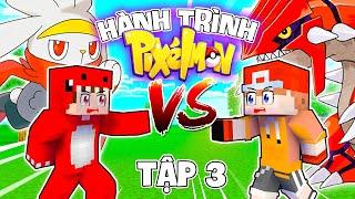 Hành Trình PIXELMON #3: Ryan Tìm Được Pokemon Huyền Thoại Đầu Tiên, Đối Đầu Với Oops Rex !