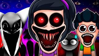 JUGUÉ EL SPRUNKI MÁS TERRORÍFICO  | INCREDIBOX SPRUNKI INFECTED HORROR GAME COMPLETO  | ADRI SF