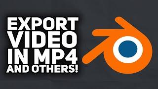 How To Export Video in Blender (MP4, WAV & MORE...) | 2023 Easy