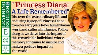 english story for listening ⭐ Level 3 – Princess Diana: A Life Remembered | WooEnglish