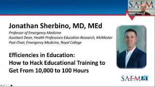 SAEM20 Virtual Meeting: Medical Education Keynote Address