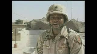 American Forces Network Europe AFN AFRTS Evening TV News Report Inside Sunni Triangle Iraq War 2004