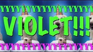 HAPPY BIRTHDAY VIOLET! - EPIC Happy Birthday Song