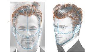 How To Draw Comics Faces | Hair - By Ed Foychuk