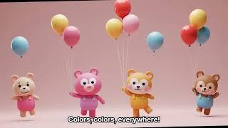 [ENG] Color Party with Coli - CocoBugs Nursery Rhymes & Kids songs