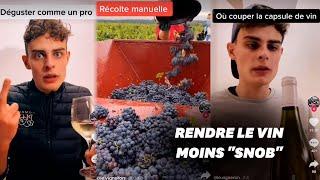 Sur TikTok, ce vigneron tourangeau vulgarise l'œnologie et fait un carton