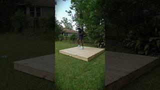 Take A Guess, Why am I building this deck….. Seating Area, Pergola, Dog Resort, No reason at all…