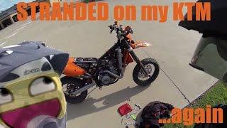 Stranded on my KTM