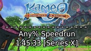 Kameo Any% Speedrun in 1:45:33