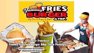 BUY1 TAKE1 BURGER W/ FRIES PATOK NA NEGOSYO