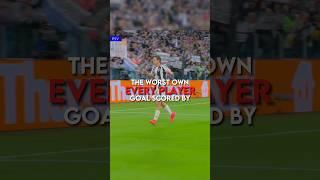 The worst own goal scored by every player | part 1