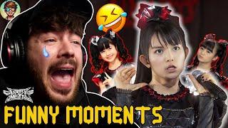 NEW FAN reacts to BABYMETAL! - Crack and Funny moments | REACTION (W/subs)