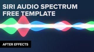 After Effects: Siri Audio Waveform + FREE TEMPLATE FILE