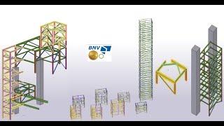 Tekla Open API training - CustomPartBase Components - 101 - BNV Stair Towers