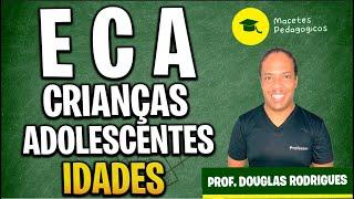 ECA - Crianças, Adolescentes e Idades - Preparatório Concursos - Macetes Pedagógicos - Live 207