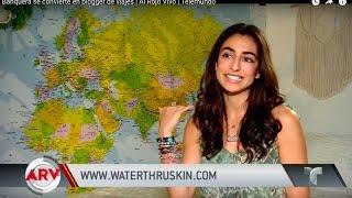 Banker becomes Travel Blogger-Telemundo Interview (English Subtitles)